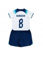 England Jordan Henderson #8 Replika Hemmakläder Barn VM 2022 Kortärmad (+ byxor)